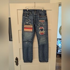 Ralph Lauren Polo Patchwork Jeans